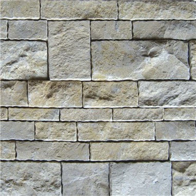 Beige kleur kalksteen kasteelvorm Los steenfineer JRSC-068