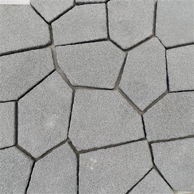 Zwart granieten bestratingsafwerkmachine Landschapstegel Flagstone JRL-037
