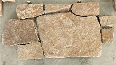 Warme roest natuurstenen muur JRDC-067